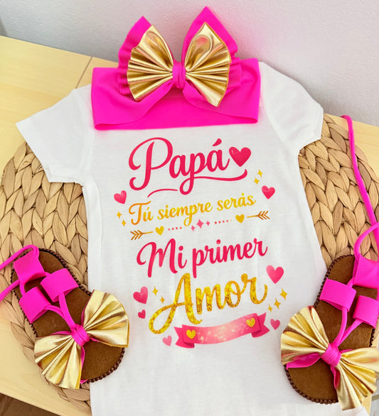 Papá tu siempre serás mi primer amor💓